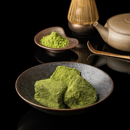 生もち 二奏抹茶 60g（抹茶きな粉付き）